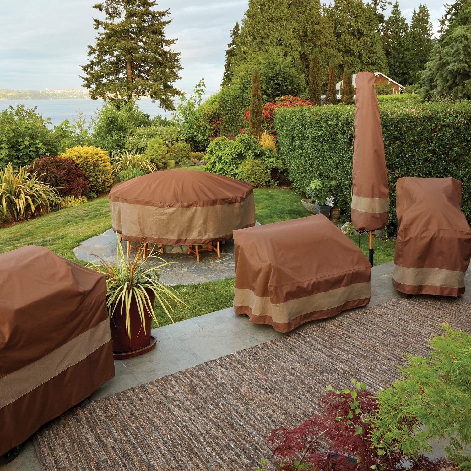 Duck Covers Ultimate Waterproof 36 Inch Patio Chair Cover : Garden & Outdoor