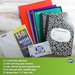 EPI Essential School Supply Kit for Second and
