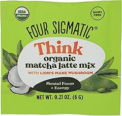 Four Sigmatic Organic Lion'S Mane Matcha Latte Mix, 0.21 Oz