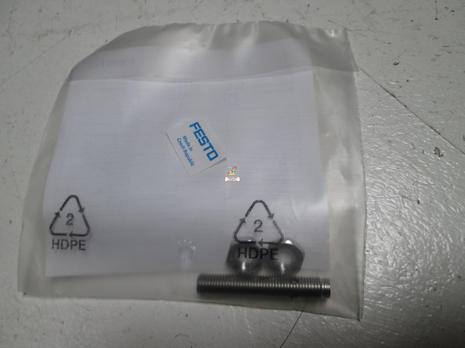 Festo SGS-M20X1.5 Rod Eye, White - Image 3