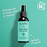 NYX Professional Makeup Dewy Setting Spray Long Lasting Vegan Formula 60ml view 3
