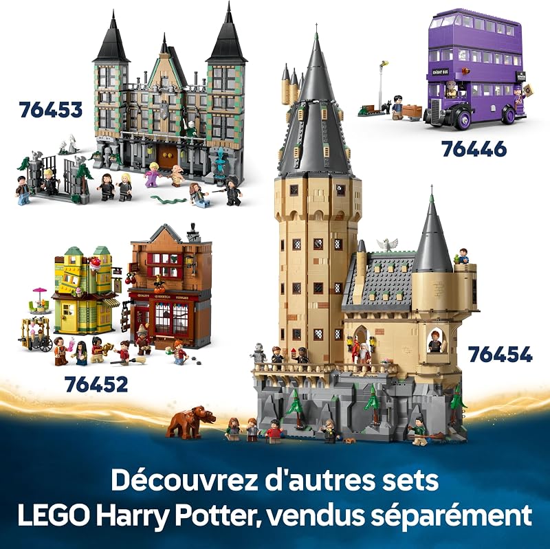 Harry Potter Privet Drive : La Visite De Tante Marge - Jouet Maison avec Intérieur Détaillé - 5 Minifigurines & Figurine de la Tante Gonflée - Cadeau Prisonnier d'Azkaban Garçon Dès 8 Ans 76451 — photo 7 sur 8