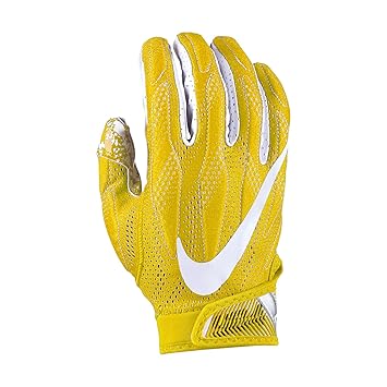 yellow receiver gloves