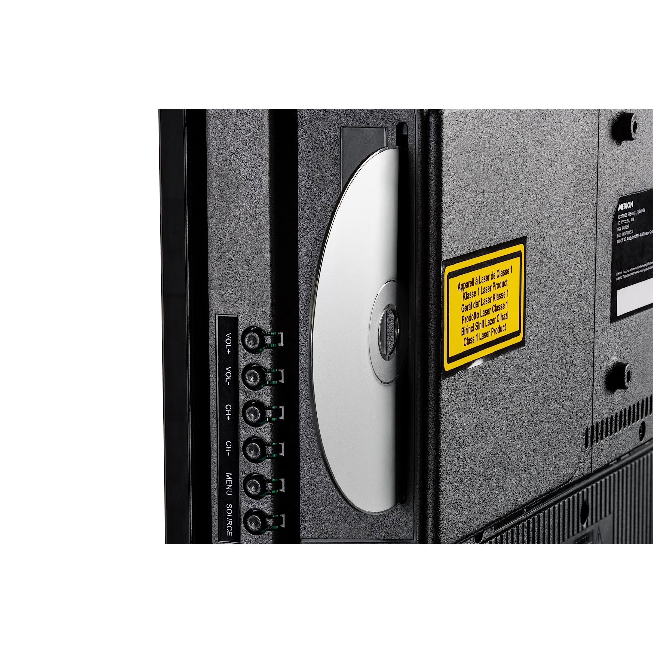 MEDION 59,9 cm (24 Zoll) Full HD Fernseher (integrierter DVD-Player, perfekt für Camping Wohnmobil LKW Garten, 12V KFZ Car-Adapter, Triple Tuner Receiver, HDMI, USB, MD 824001) 7