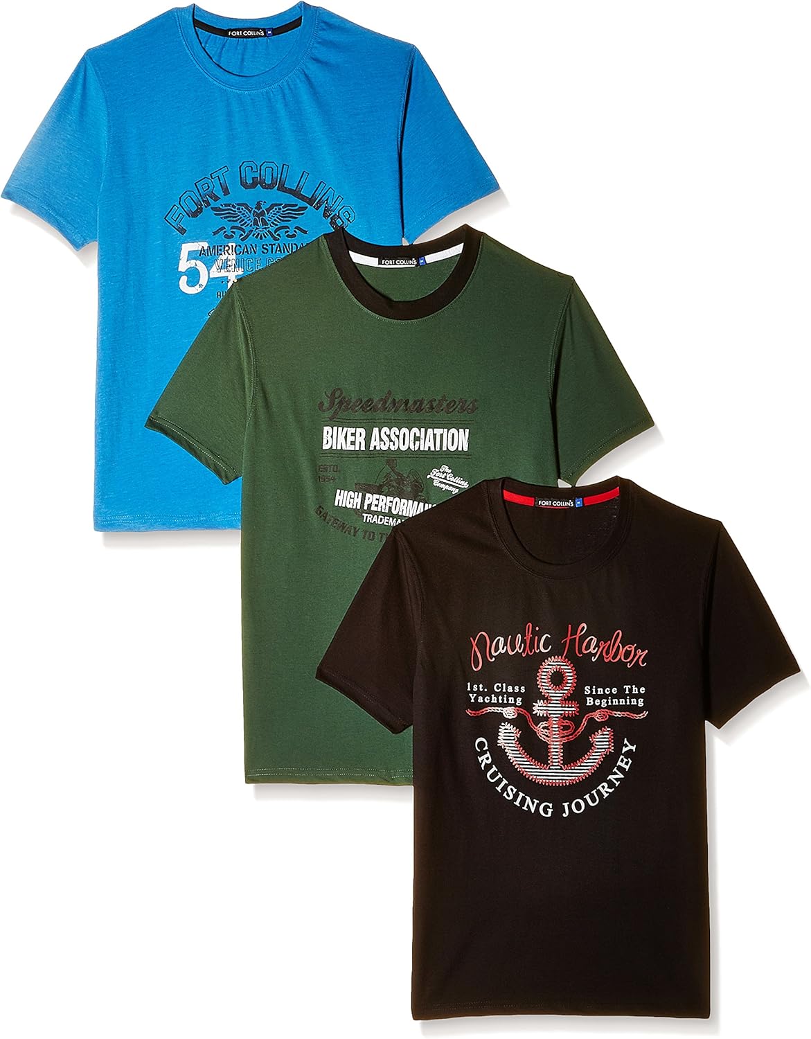 Buy Fort Collins Men's TShirt at Amazon.in