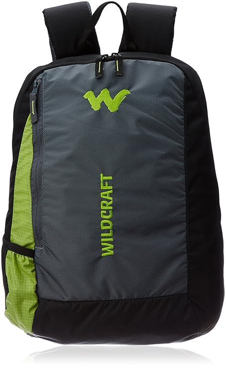 Wildcraft Streak Nylon 20 Ltrs Green Softside Laptop Bag (8903338009542)
