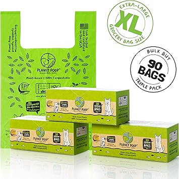 xl dog poop bags