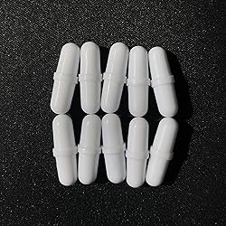 joaoxoko Magnetic Stir Bars,10 Pcs PTFE Magnetic