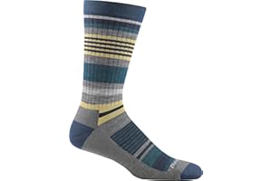 DARN TOUGH (1696) Unstandard Stripe Crew Lightweight with Cushion Men's Sock