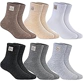 Saracat 100% Cotton Ankle Socks for Girl, Athletic Moisture Wicking Soft Breathable Cute Socks