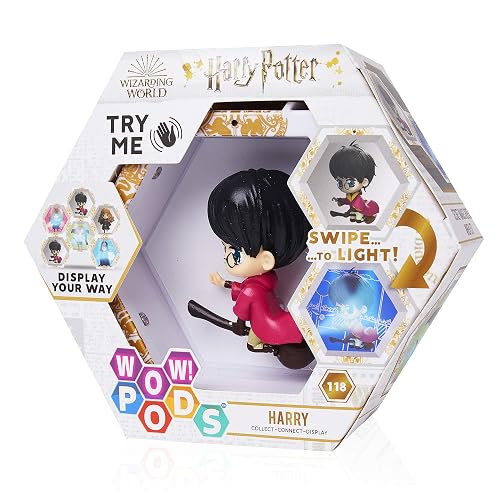 WOW! PODS Harry Potter Wizarding World Light-Up Bobble-Head Figure | Official Collectable Toy (Harry)