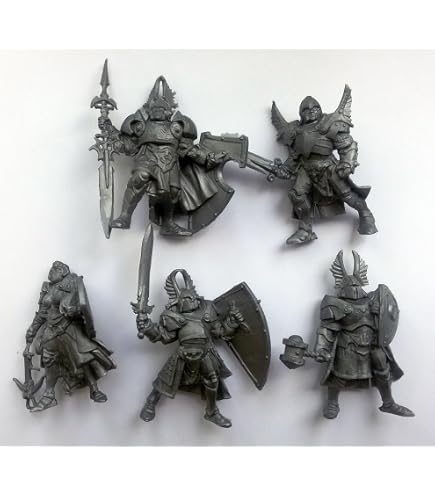 Figurines Guerriers Vikings 54mm (1/32) - Lot De 5, Univers Fantasy Et Science-fiction, Pour DND Ou Collection