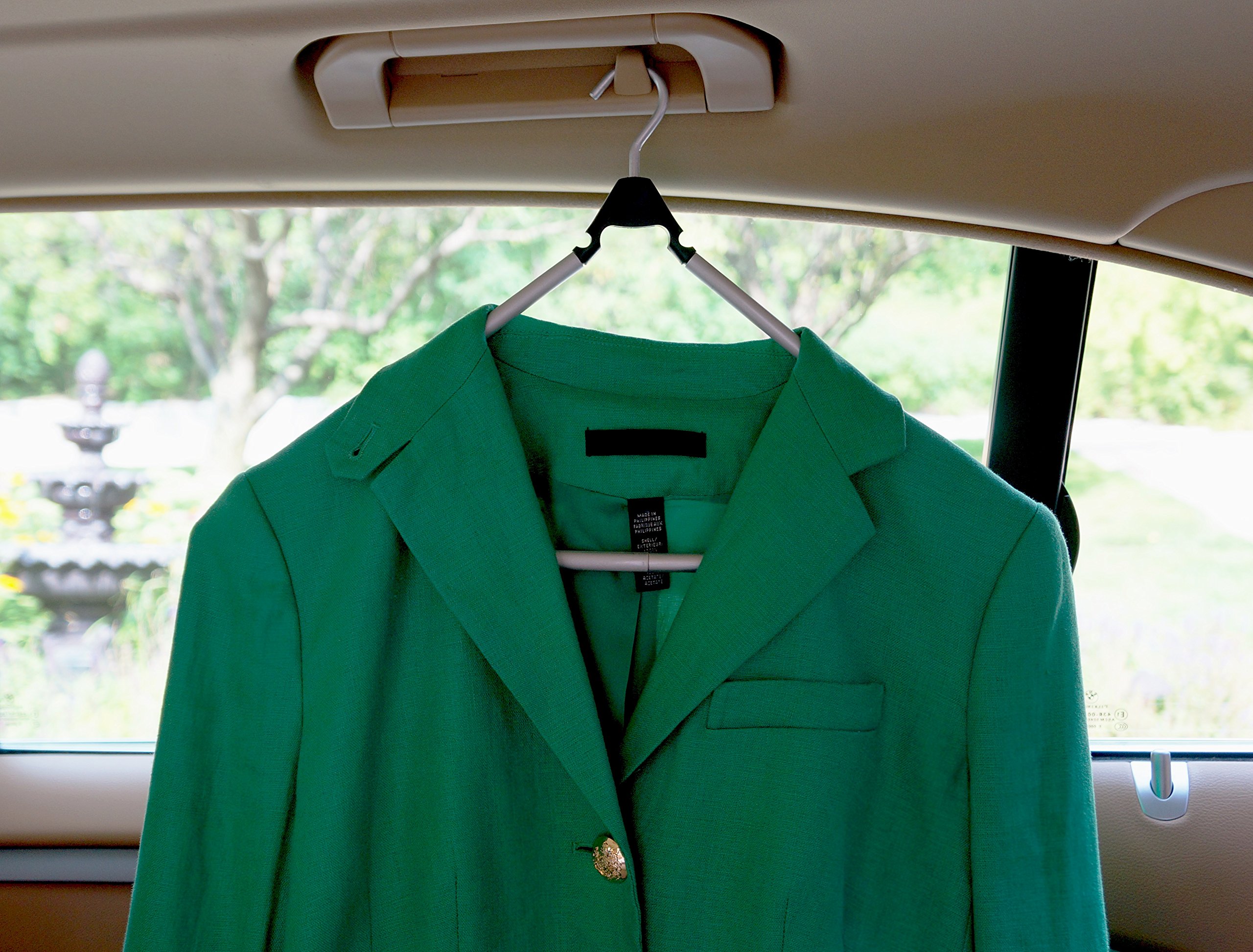 Boottique Improved! Travel Hanger, Car Hanger, Clothes Hanger Foldable