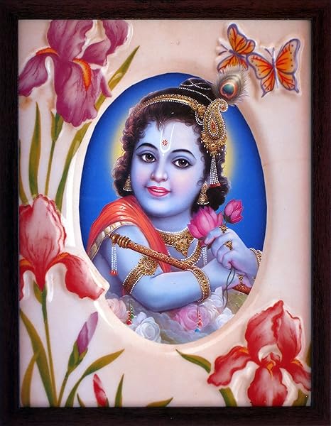 Amazon Com Handicraft Store Child Bal Krishna Wearing Beautiful