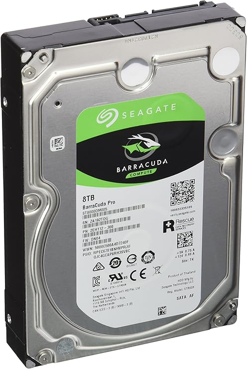 Seagate Barracuda Pro - Disco Duro Interno de 8 TB (3,5