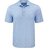 Cutter & Buck Pike Eco Flora Print Recycled Mens Big & Tall Polo