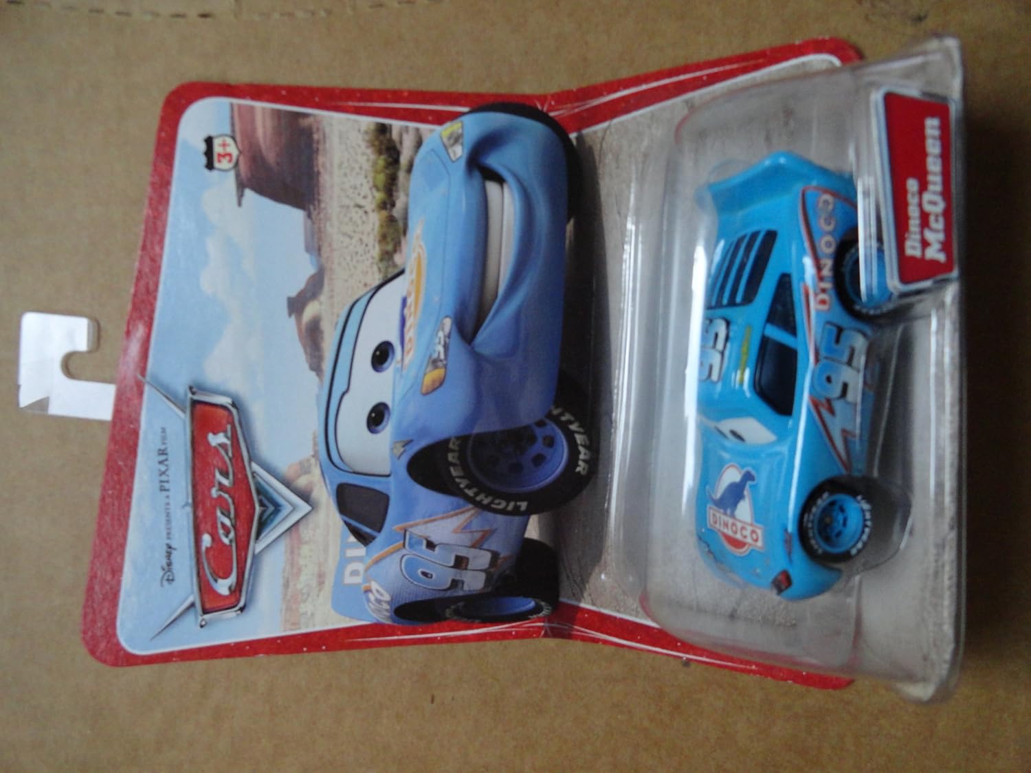 Disney Pixar Cars Series 1 Original Lightning Dinoco Mcqueen 1:55 Scale Die Cast Car