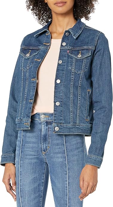 Levi’s 李维斯 经典款 女式牛仔夹克 牛仔服 3.4折$23.98 海淘转运到手约￥227