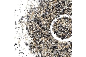 SONGIN Crushed Glass Craft Glitter for Resin, Irregular Metallic Crystal Chips Sprinkles Chunky Glitter Shiny Nail Sequins Flakes for Nail Art DIY Jewelry Making Decoration Vase Filler (2-4 mm)