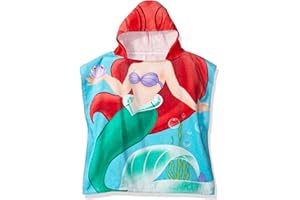 JAY FRANCO Disney Little Mermaid Ariel Cotton Hooded Towel