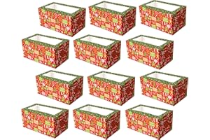 FIFTH AVE KRAFT Christmas Cookie & Treat gift boxes for Muffins, Donuts, Pastries & Fruitcake, 12Count