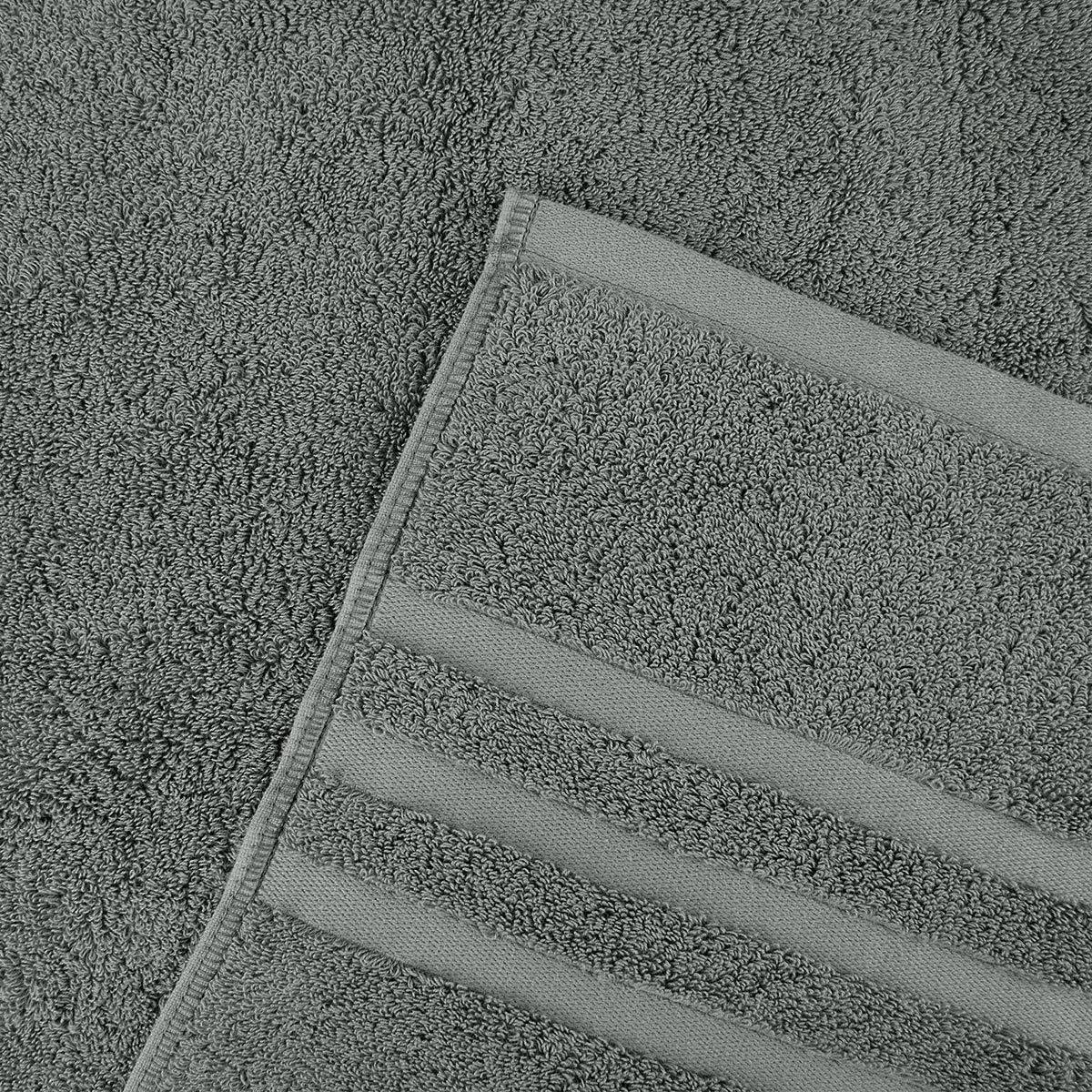 Josmon Towel Sets, 100% Cotton Bath Towels Set 6 Pieces for Bathroom, Luxury Highly Absorbent Hotel Spa Gym 2 Bath Towels 2 Hand Towels 2 Washcloths, Grey: Kitchen & Dining