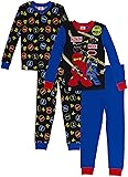 LEGO Ninjago Big Boys' Ninjago 4-Pc Pajama, 2 Sets