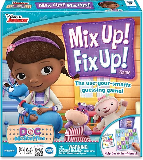Amazon Games Disney Doc Mcstuffins Mix Up Fix Up Game 1322 ボードゲーム おもちゃ