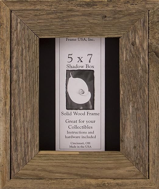 Amazon Com 5x7 Barnwood Shadow Box