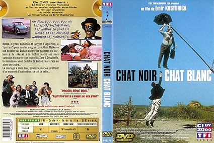 Chat Noir Chat Blanc Francia Vhs Amazones Bajram