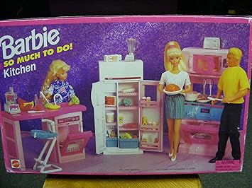 barbie so much to do kitchen