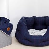 Petface Midnight Tweed Soft Fleece Comforter Bedding Blanket for Dogs view 3