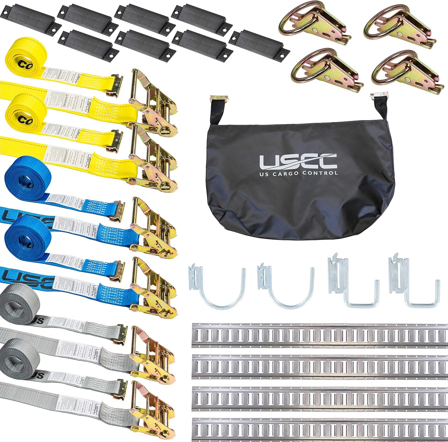 US Cargo Control Enclosed Utility Trailer E Track Starter