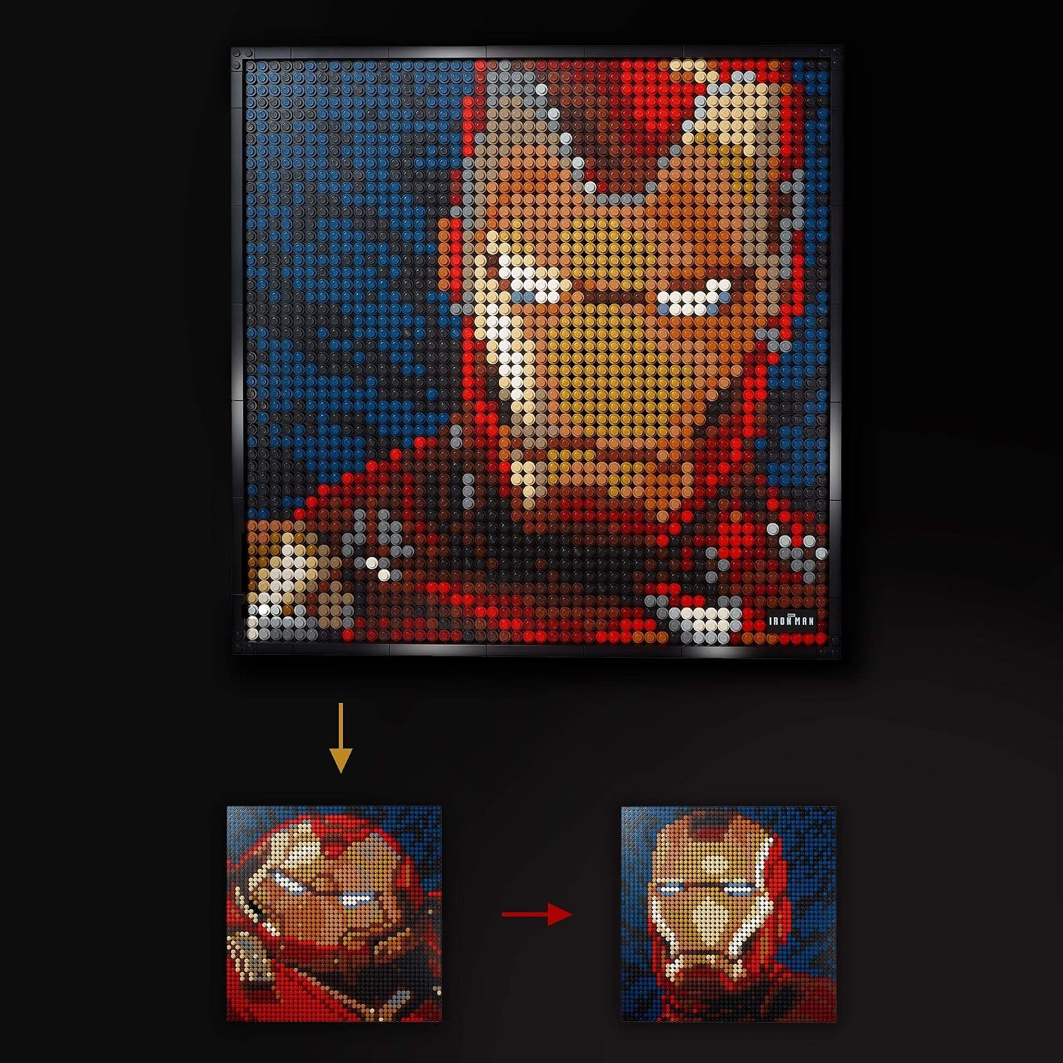LEGO 31199 ART Marvel Studios Iron Man, Multicolor - Image 5