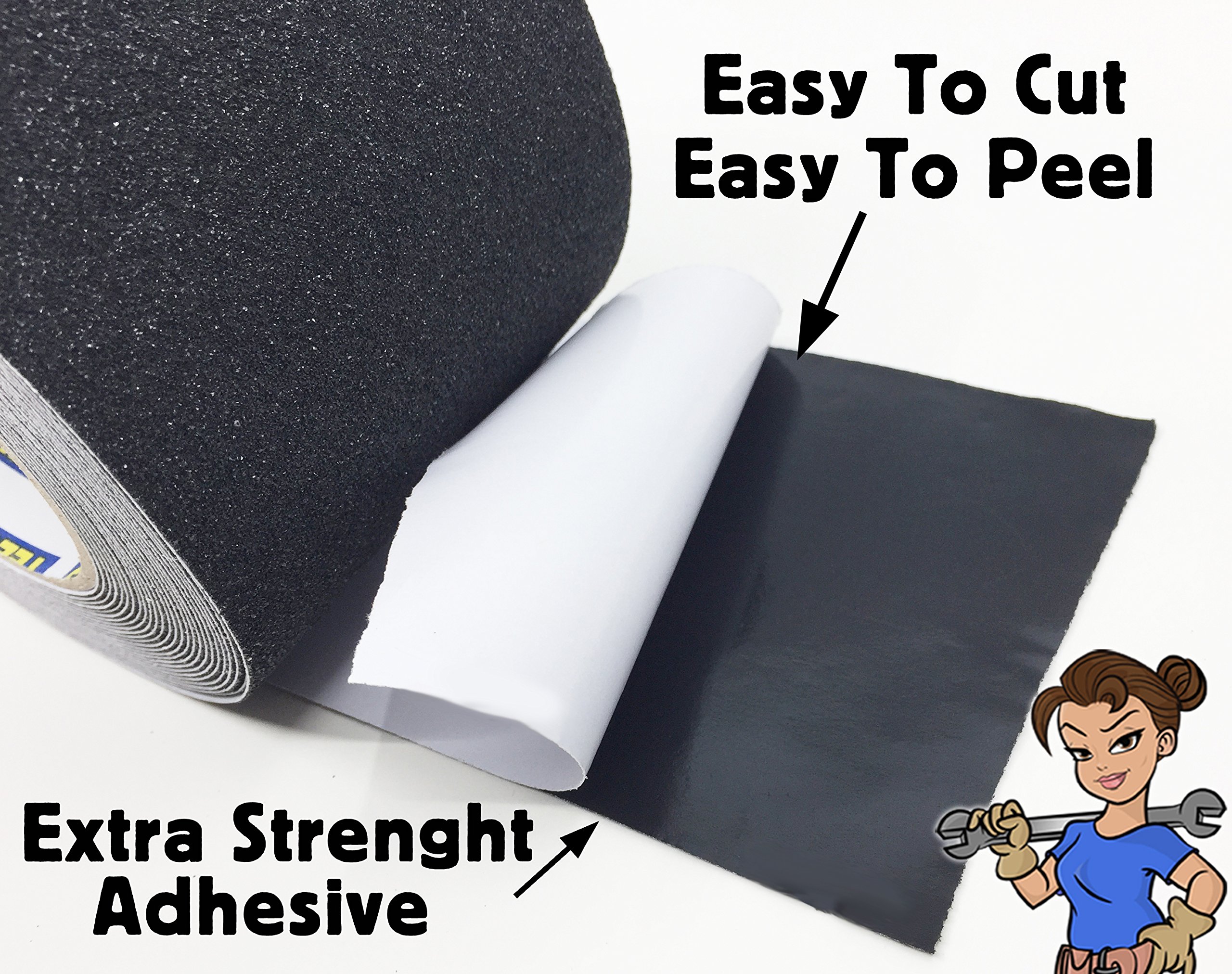 Anti Slip Tape 4" X 30 ft Grip Friction Tape for Outside Steps, Walkways, 709988000643 eBay