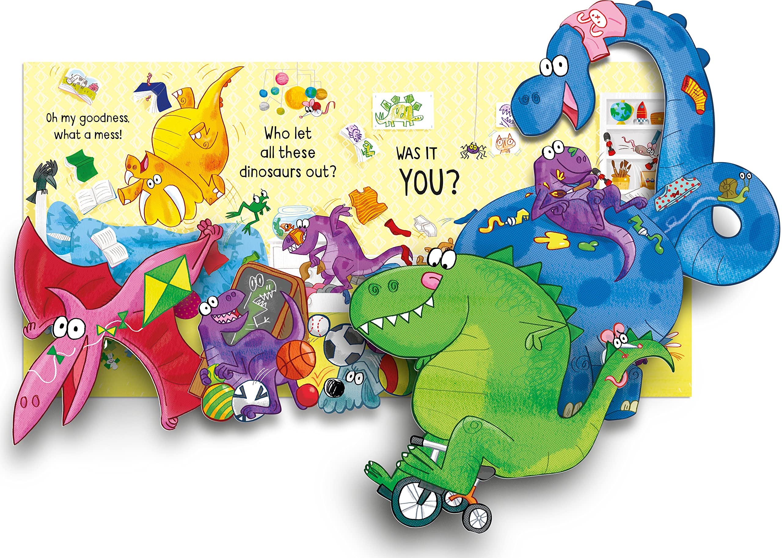 Who Let The Dinosaurs Out? (Peculiar Pop-Ups)