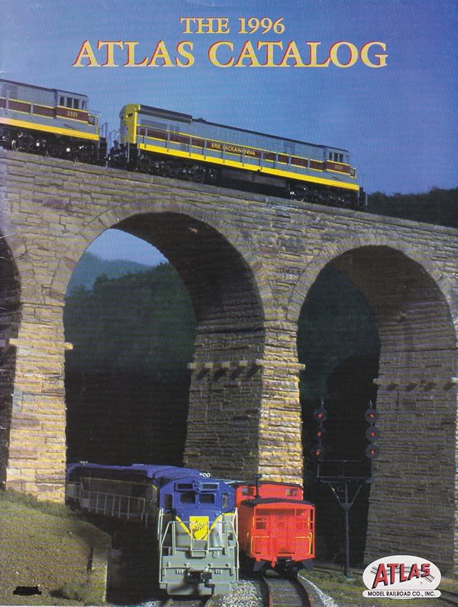 The 1996 ATLAS CATALOG [Softcover] Atlas Model Railroad Co
