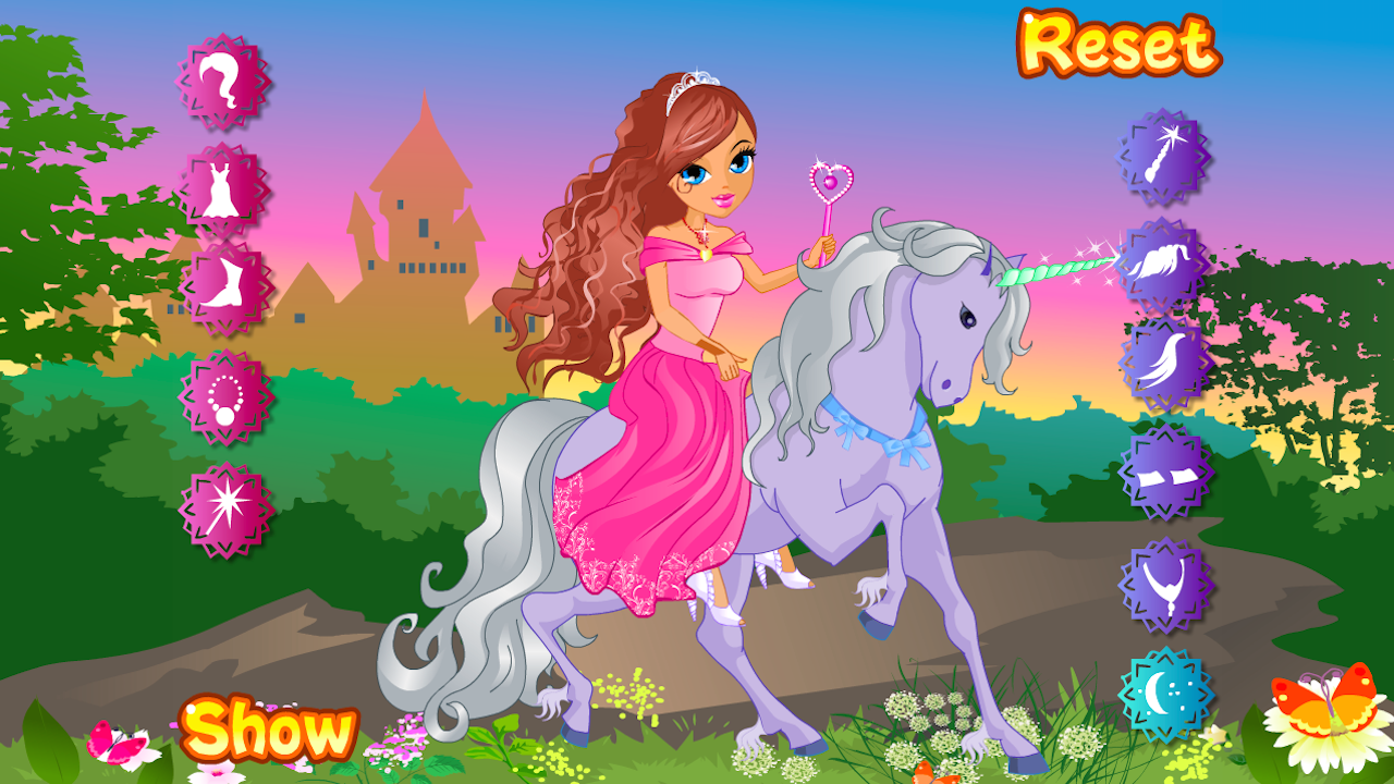 Unicorn Princess Dress Up Appstore for Android