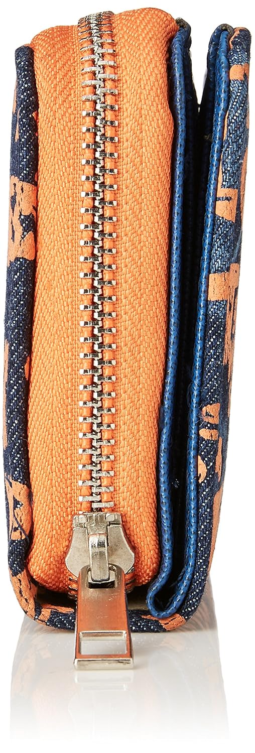 diana korr women's clutch (orange) (dkc204ora)