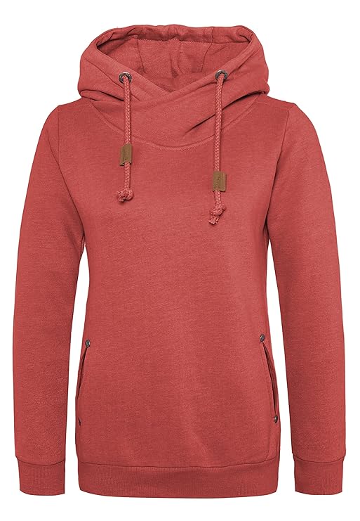 Sublevel Damen Sweathoodie I Sportlich-Eleganter Kapuzenpullover mit hohem Baumwollanteil