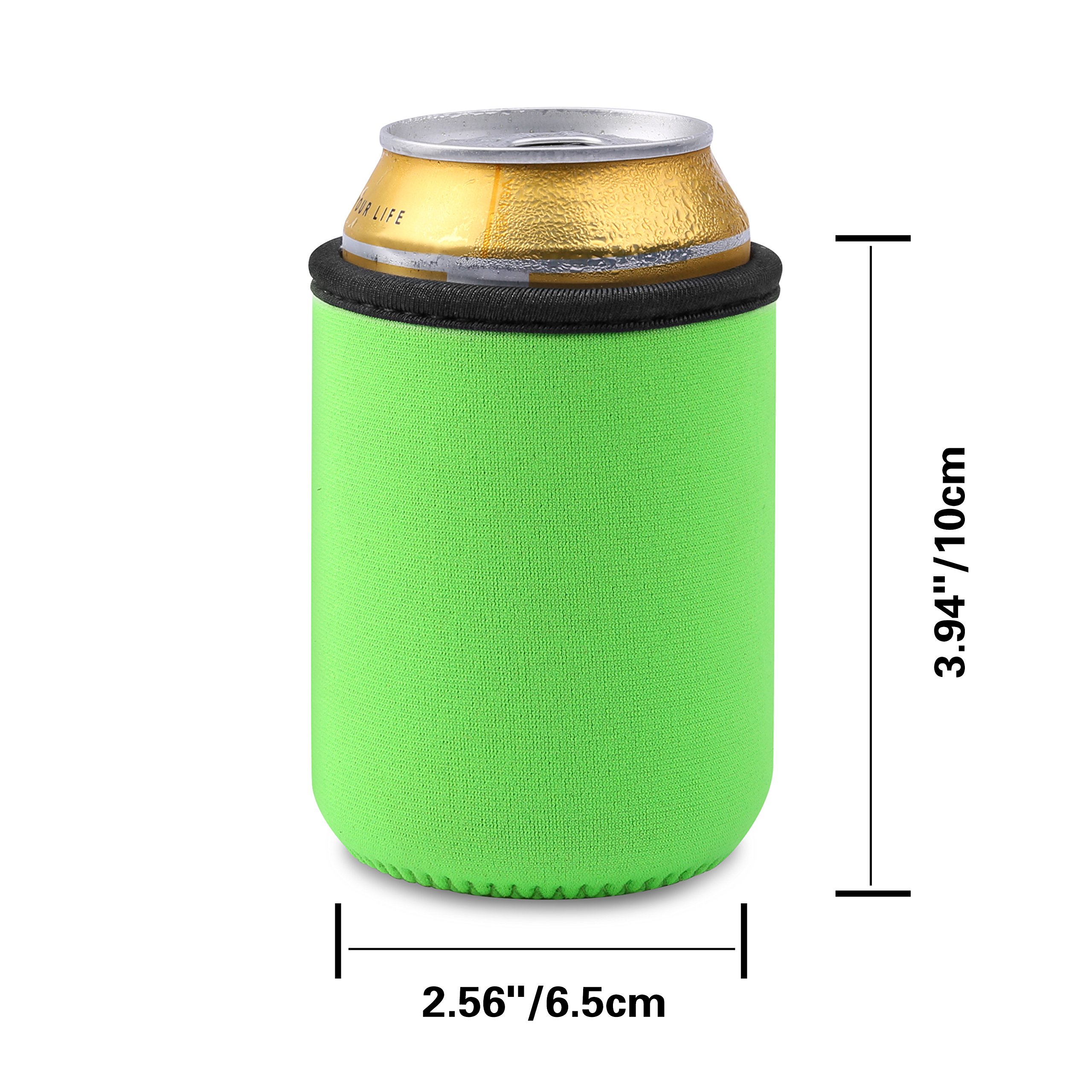 TAGVO Can Sleeves, Insulated Beer Can Sleeve Covers EasyOn Can Cooler