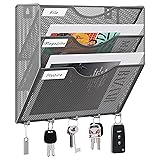EasyPAG 3 Pocket Mesh Hanging Wall File Organizer