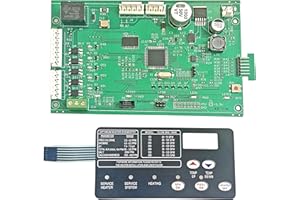 KOOVDEM 2025 𝑼𝒑𝒈𝒓𝒂𝒅𝒆 Factory Certified 42002-0007S Control Board Kit Replacement for Pentair MasterTemp Sta-Rite Max-E-Therm All NA and LP Pool and SPA Heater Systems, with 472610Z Switch Membrane Pad