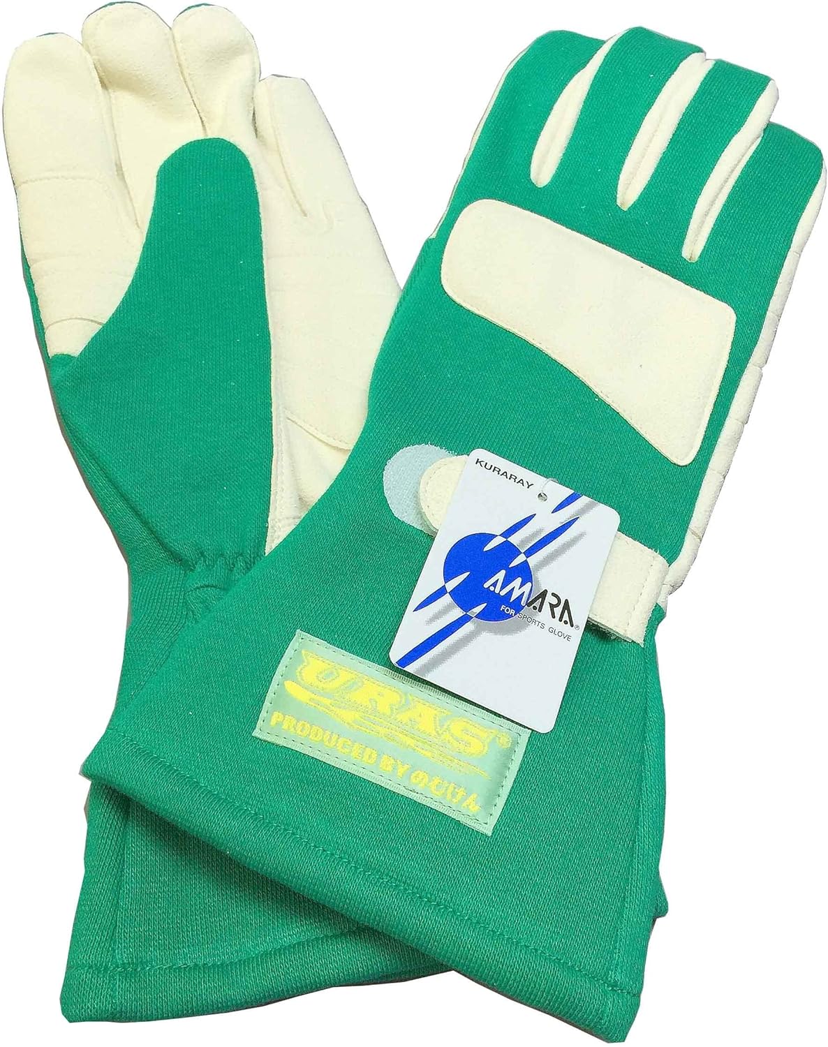 Green racing gloves Clearance