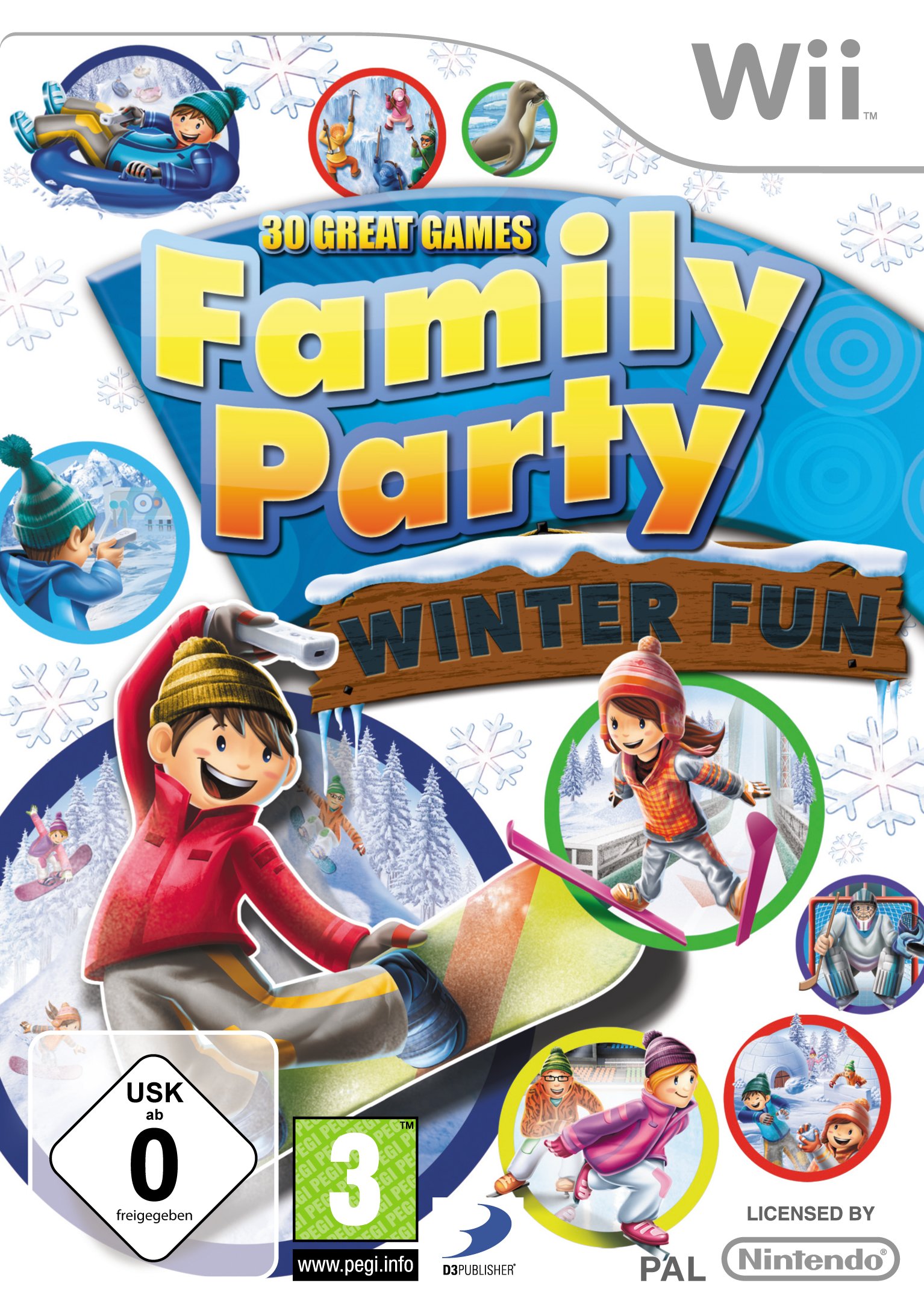 Namco Bandai Family Party - Winter Fun [Import Allemand]