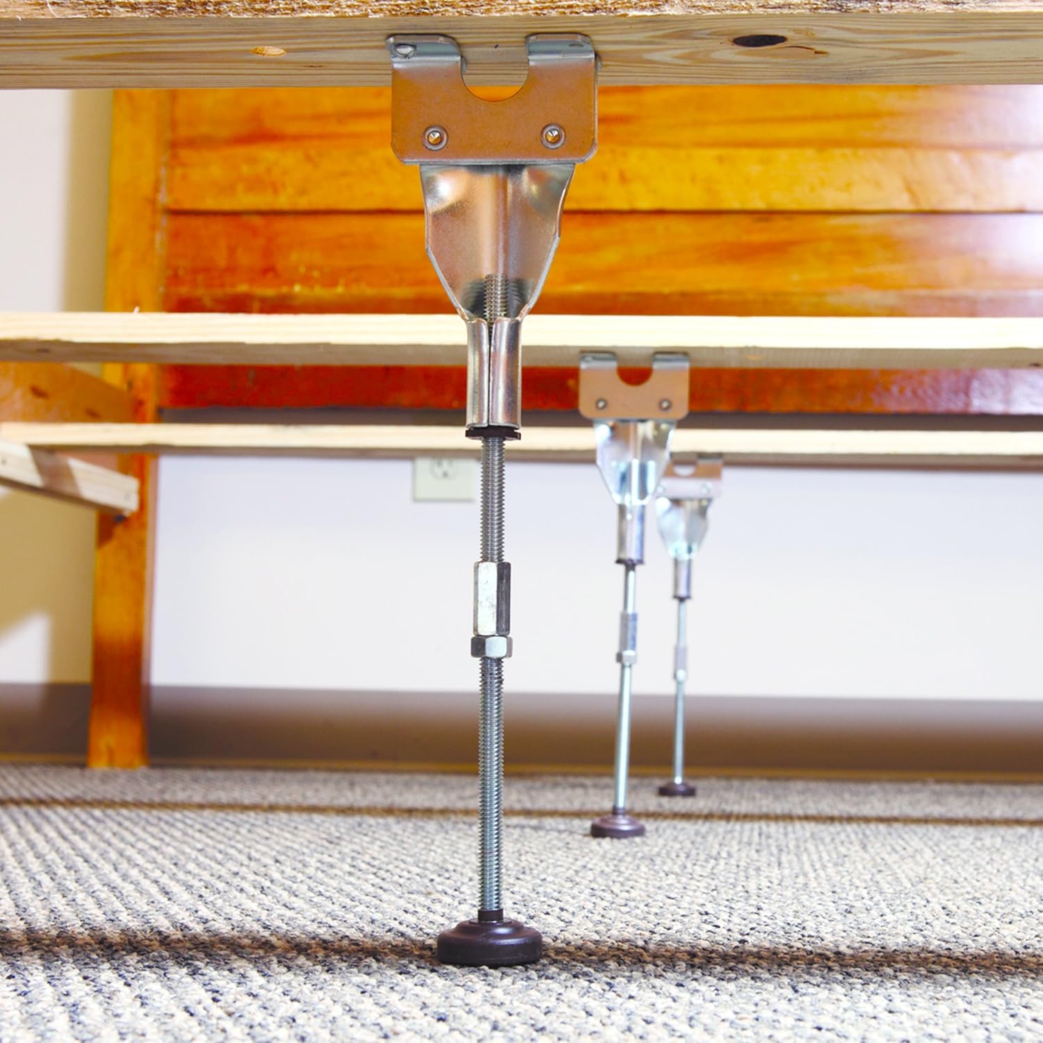 Adjustable Center Leg Bed Frame Support Amazon.ca Tools & Home