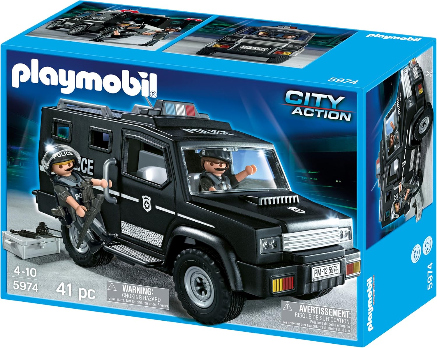 PLAYMOBIL Todo Terreno Policia: Amazon.es: Juguetes y juegos