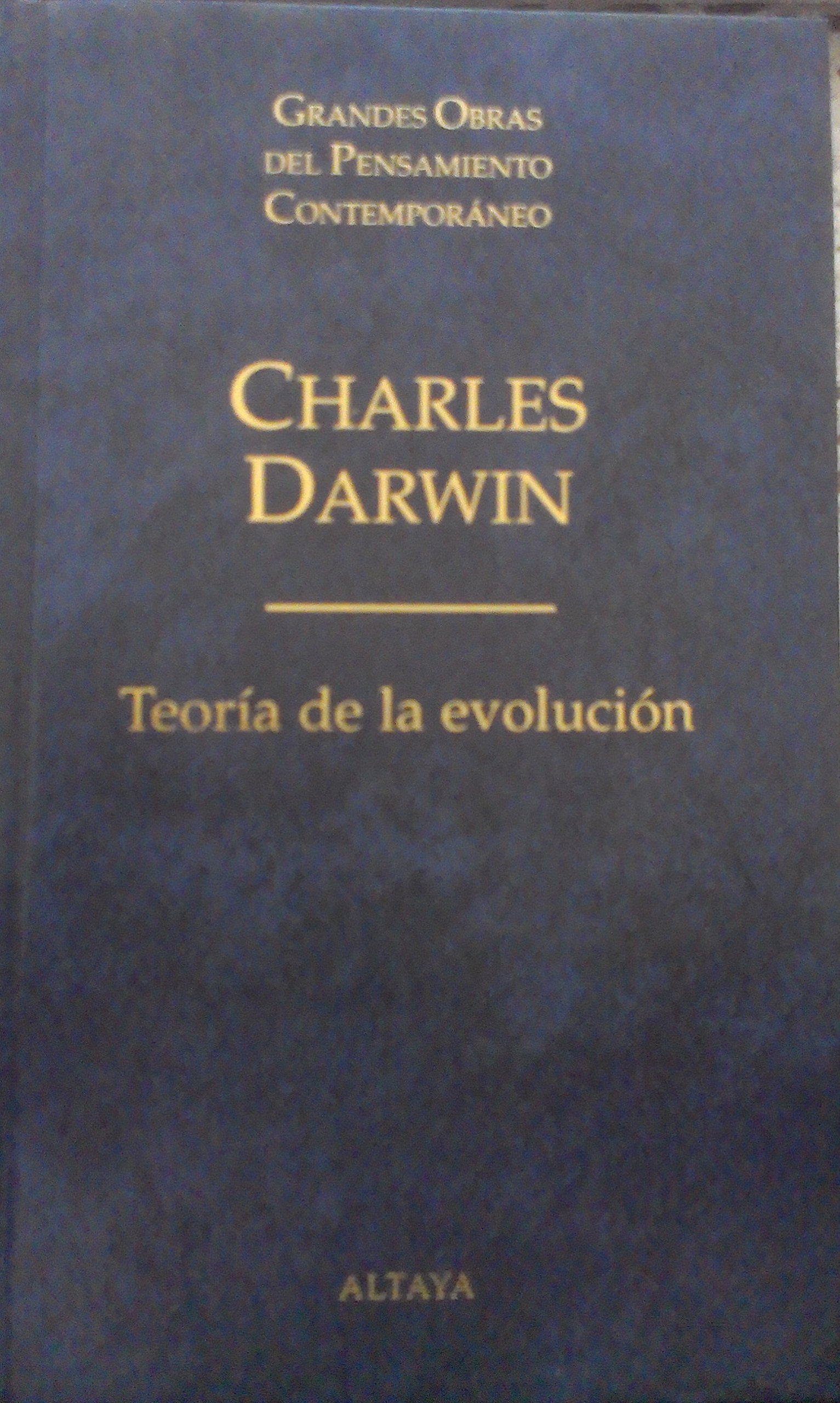 libro de la teoria de darwin