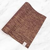Myga RY1331 Jute Yoga Mat 5mm Plum with PVC Backing Eco Friendly 183x61 view 4
