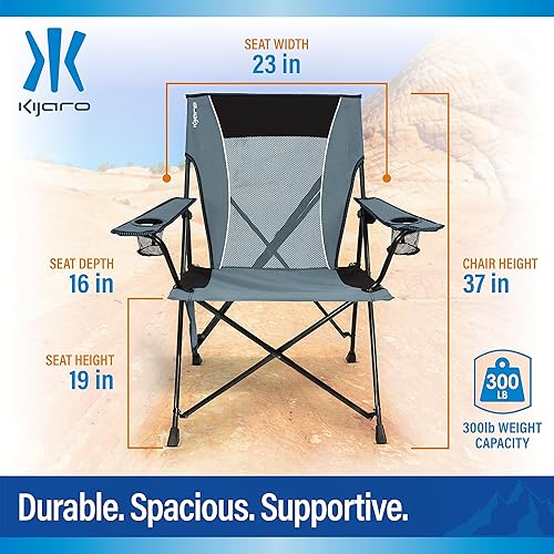 Amazon Outdoor Folding Chairs 300 Lb Capacity Kijaro Portable